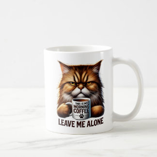 Caneca De Café Café Grumpy - Manhã "Deixe-me sozinho"