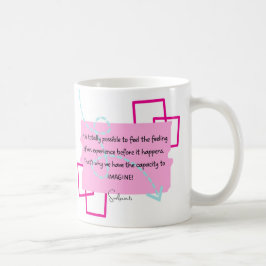 Caneca De Café Café Inspirador e Lama de Chá