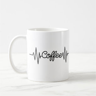 Caneca De Café Café Linha de Vida