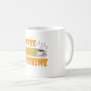 Caneca De Café Café & Luz Solar – Vibrações Positivas da Manhã