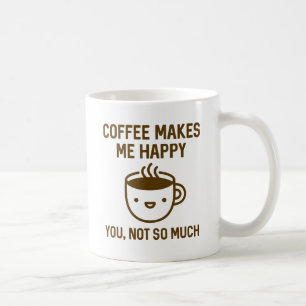 Caneca De Café Café me deixa feliz