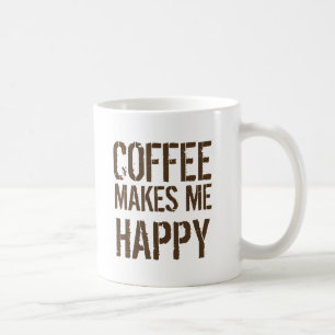 Caneca De Café Café Me Faz Feliz Amante de Café