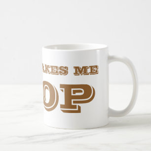 Caneca De Café Café me faz POOP.