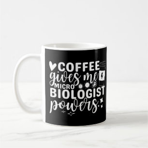Caneca De Café Café Microbiológico Me Dá Poderes Microbiólogos
