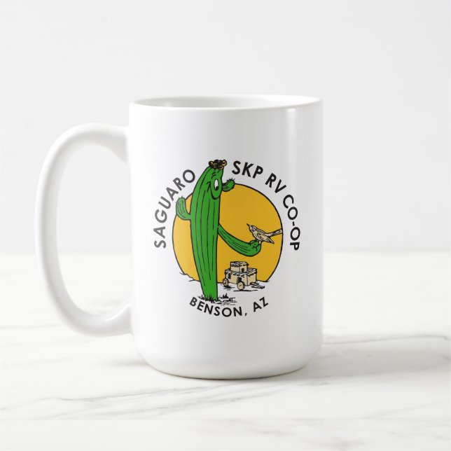Caneca De Café Café Mug (11 oz ou 15 oz) (Esquerda)
