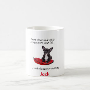 Caneca De Café Café Mug 11 oz para Bulldog Francês Personalizado