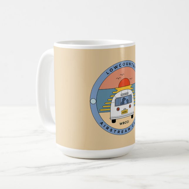 Caneca De Café Café Mug 15oz (Frente Esquerda)
