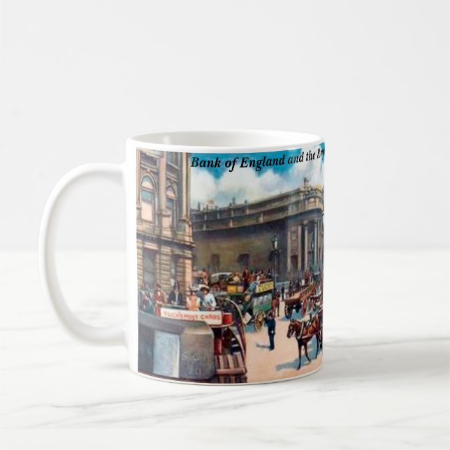 Caneca De Café Café Mug - Bank of England (Esquerda)