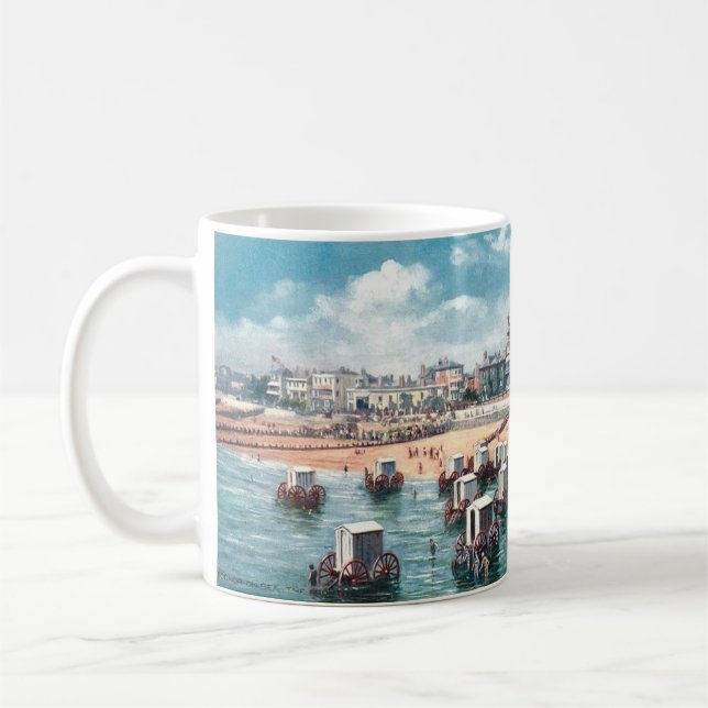 Caneca De Café Café Mug - Bognor Regis, Sussex (Esquerda)