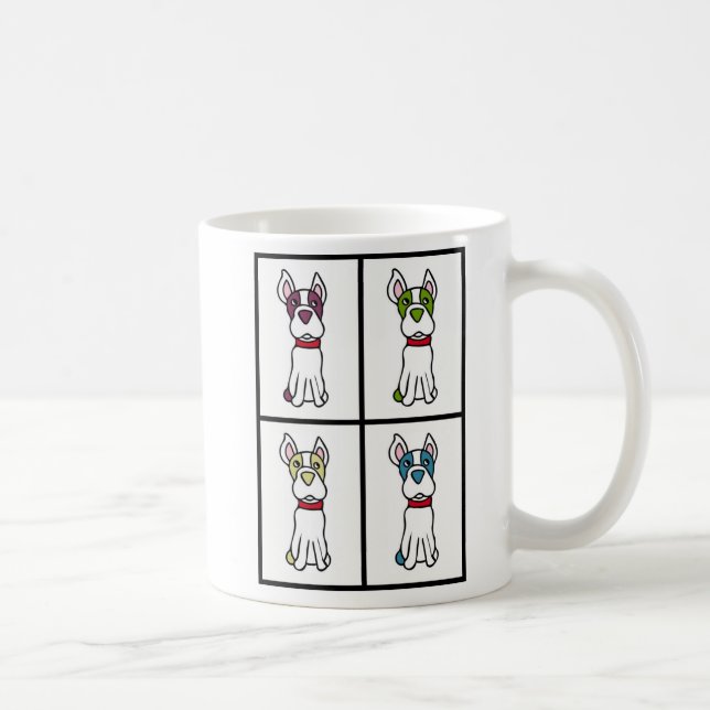 Caneca De Café Café Mug - Boston Terrier (Direita)