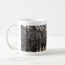Café Mug - Caddo Lake sunset002