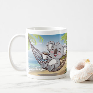 Caneca De Café Café Mug com Cute Koala