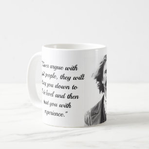 Caneca De Café Café Mug com Mark Twain Cote
