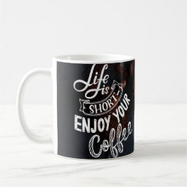 Caneca De Café "Café Mug: Comece Seu Dia Certo"