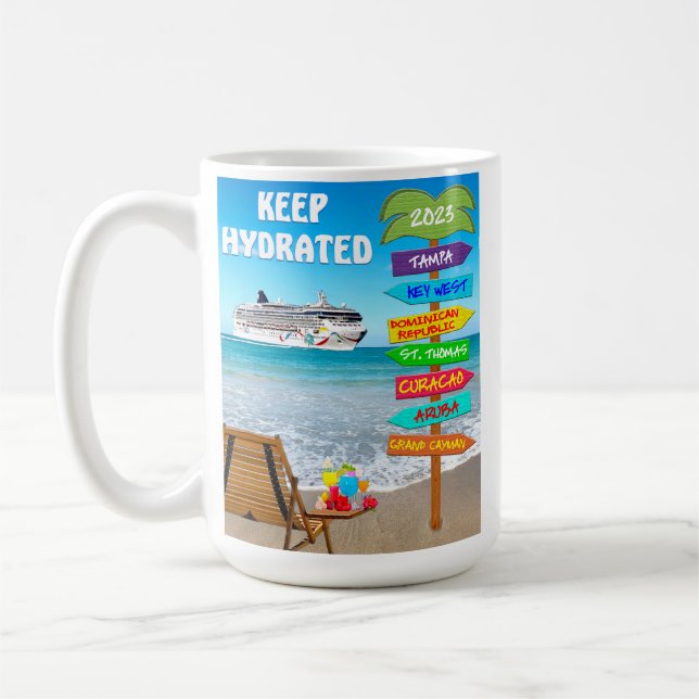 Caneca De Café Café Mug - Cruise 2023 (Esquerda)