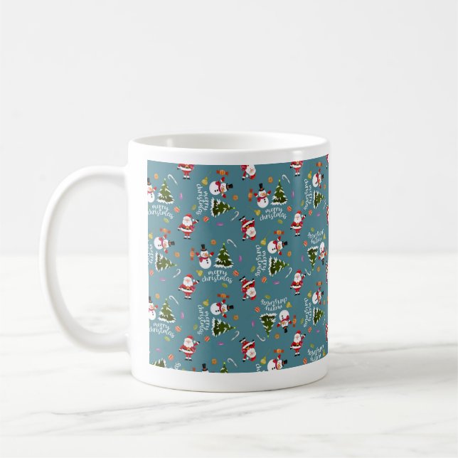 Caneca De Café Café Mug - Feliz Natal (Esquerda)