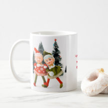 Café Mug, Feliz Natal Elf