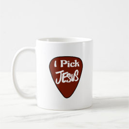 Caneca De Café Café Mug "I Pick Jesus"