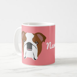 Caneca De Café Café Mug Inglês Buldogue