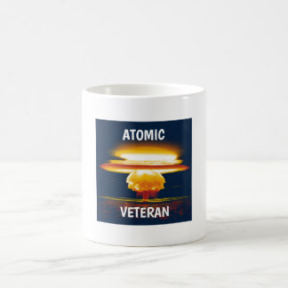 Caneca De Café Café Mug para Veterano Atômica com Nuvem de Cogume