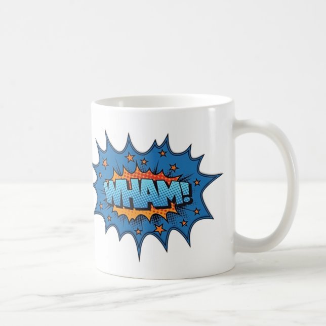 Caneca De Café Café Mug - Pop Art Wham (Direita)