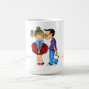 Caneca De Café Café Mug Presente Romântico Casal Amor - Eu Te Amo