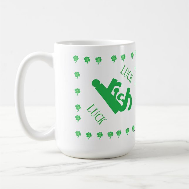 Caneca De Café Café Mug: Sorte dos Irlandeses (Esquerda)