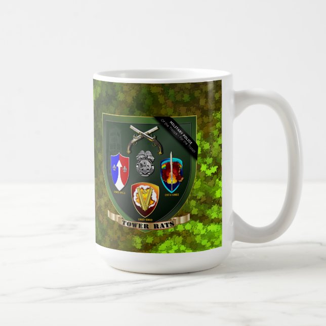 Caneca De Café Café Mug (Versão Camo) (Direita)