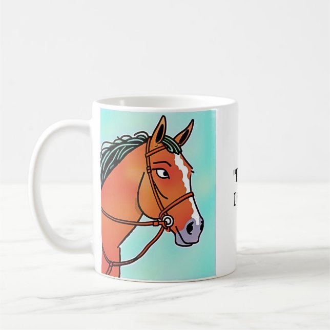 Caneca De Café Café Mugs 4 Cavalos Amantes! (Esquerda)