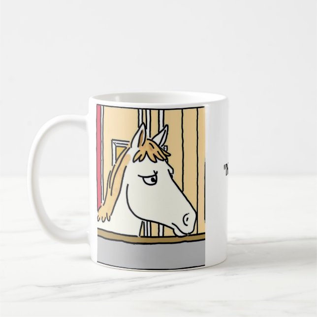Caneca De Café Café Mugs 4 Cavalos Amantes! (Esquerda)