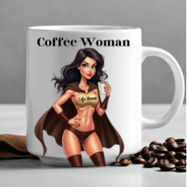 Caneca De Café CAFÉ MULHER QUEBRA HORA ENGRAÇADA Novelty Office G