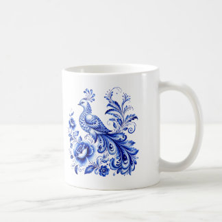 Caneca De Café Café no Estilo Tradicional de Porcelana Folclórica