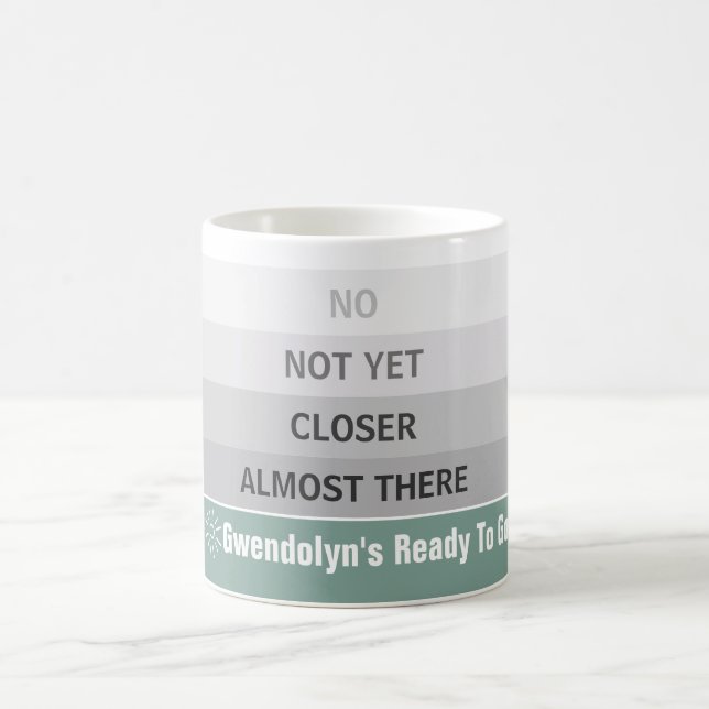 Caneca De Café Café ou Tea Níveis Engraçados (Centro)