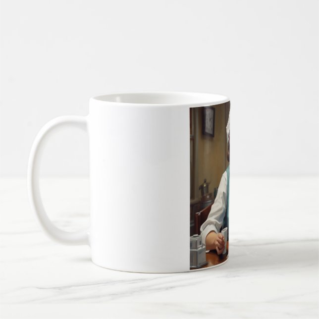 Caneca De Café Café, Pacientes e Sarcasmo: Ponta com Sorriso (Esquerda)