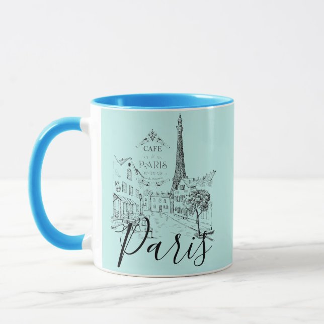 Caneca de Café Cafe Paris (Esquerda)