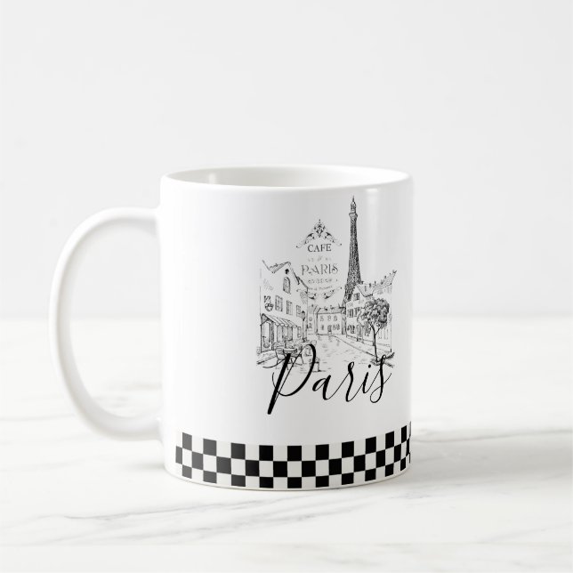 Caneca De Café Café Paris Café Mug (Esquerda)