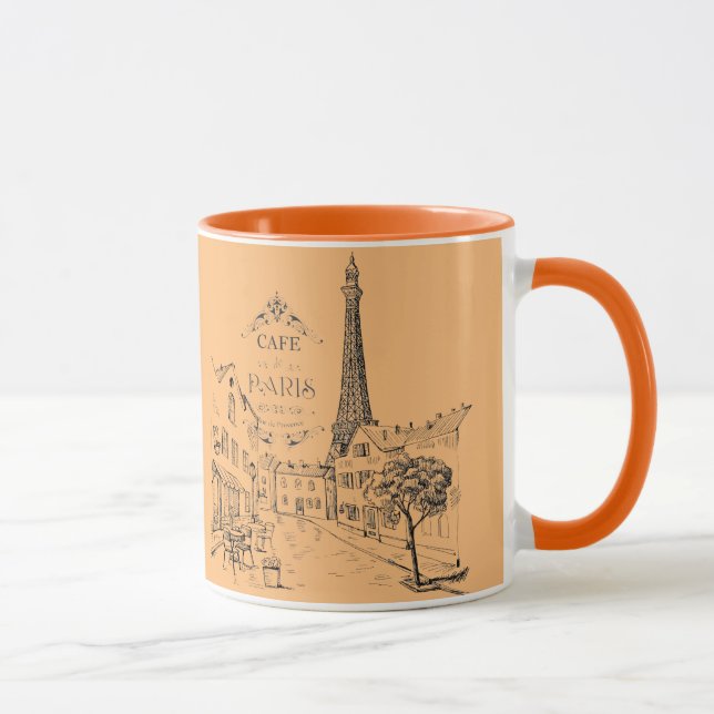 Caneca de Café Café Paris Tom Duplo (Direita)