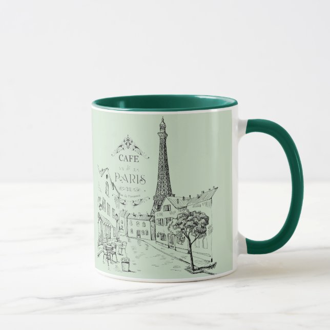 Caneca de Café Café Paris Tom e Meio (Direita)