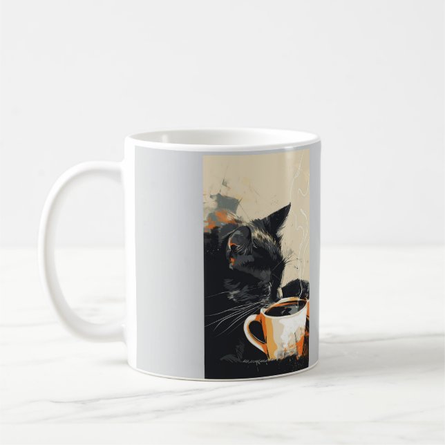 Caneca De Café Café preto - Presente exclusivo para o Pet Lover (Esquerda)