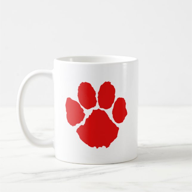 Caneca De Café Café Red Paw (Esquerda)