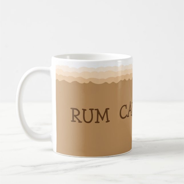 Caneca De Café Café Segredo Camuflagem Rum (Esquerda)