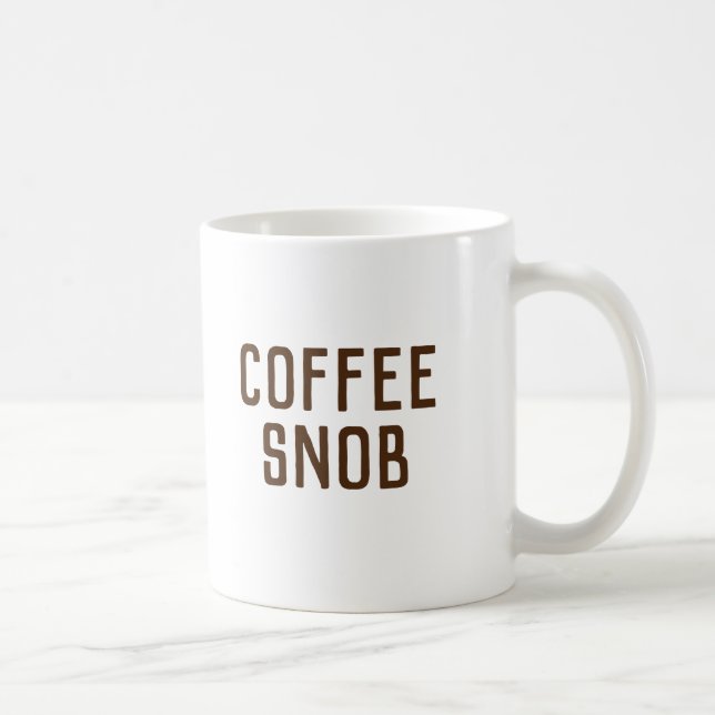 Caneca De Café Café Snob Mug (Direita)