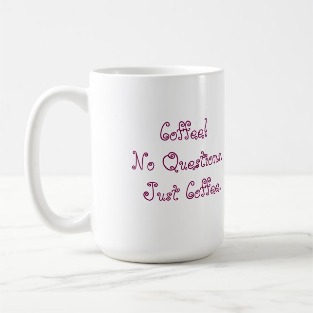 Caneca De Café Café! Taça (Esquerda)