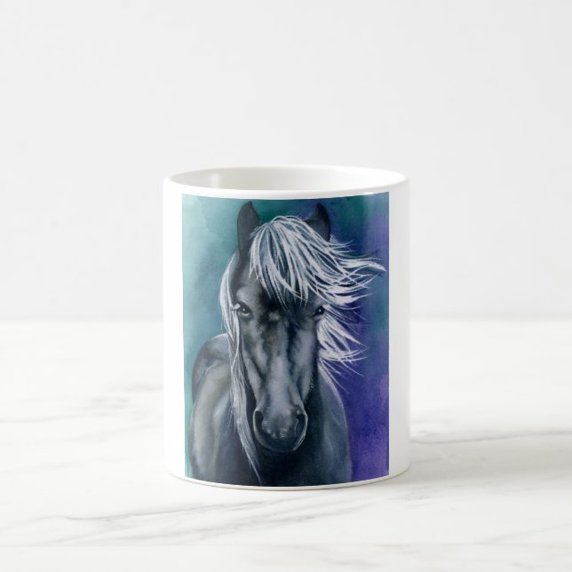 Caneca De Café Café Tea Hot Cocoa Horse Mug Cup (Centro)