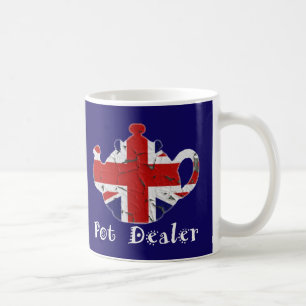 Caneca De Café Café Tea Mugs Engraçado Pote Dealer British Teapot