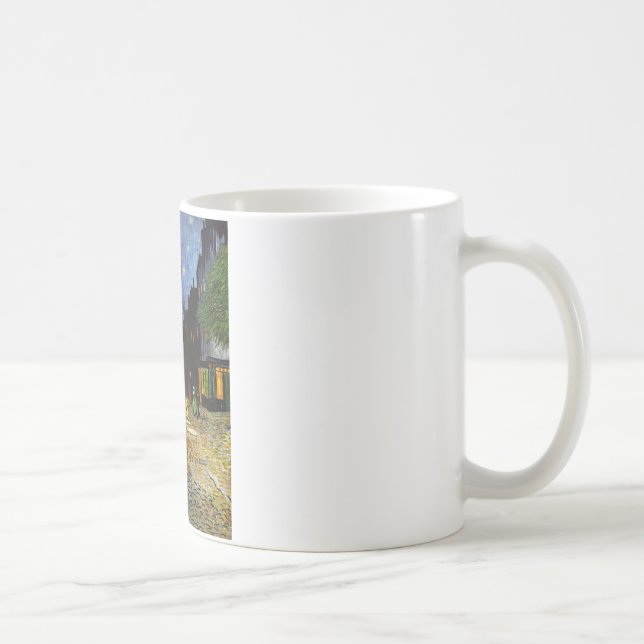 Caneca De Café Cafe Terrace na Night Van Gogh (Direita)