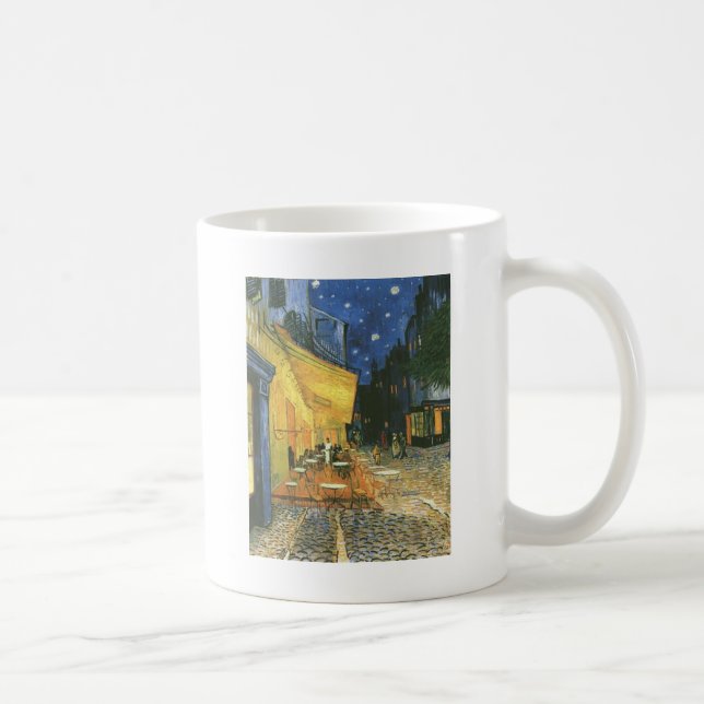 Caneca De Café Cafe Terrace - Vincent van Gogh (Direita)