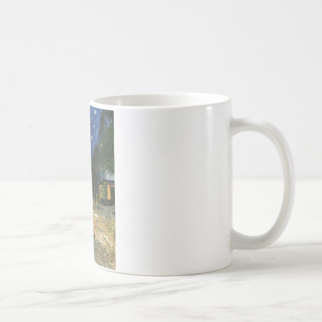 Caneca De Café Cafe Terrace - Vincent van Gogh (Direita)