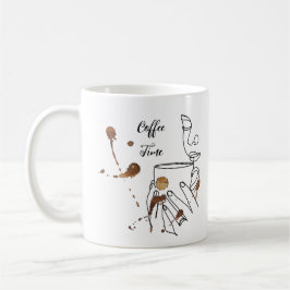 Caneca De Café Café Time Mug