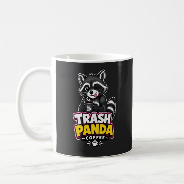 Caneca De Café Café Trash Panda (Esquerda)